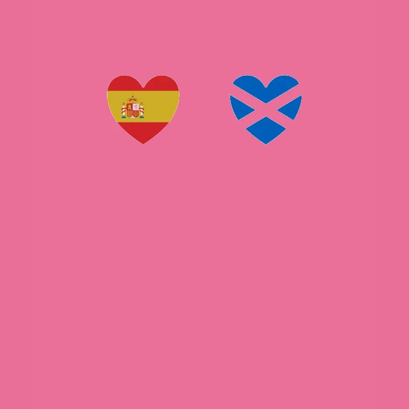 Espagne et Écosse Drapeau écossais Drapeaux