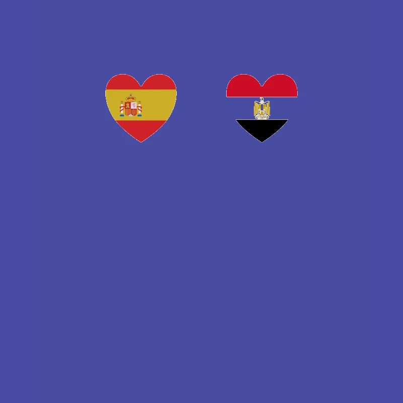 Espagne et Egypte Drapeau égyptien Drapeaux