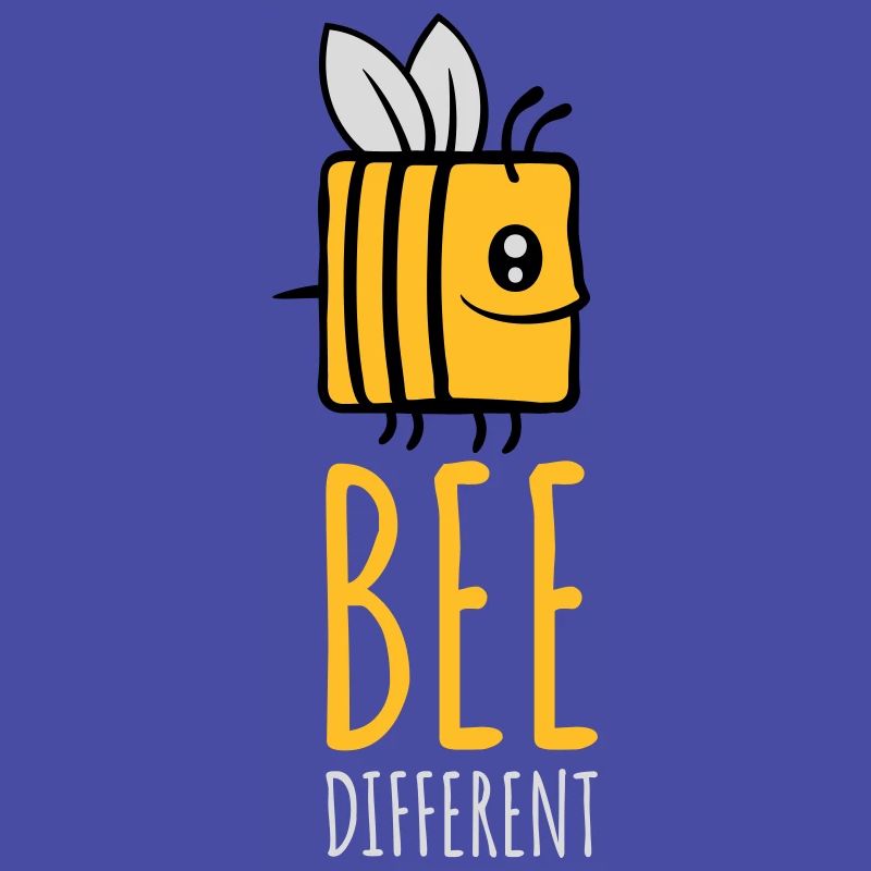 bee different Spruch Quote