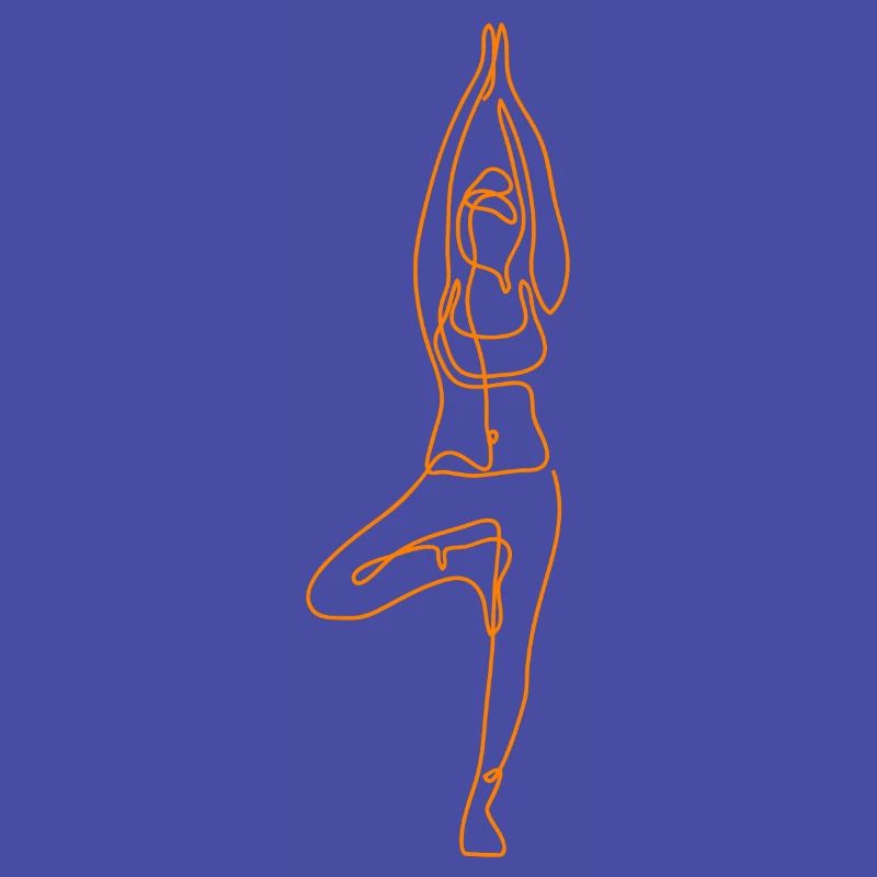 2 Yoga Vrikshasana or the Tree | 6th Gold-Ruby Flame