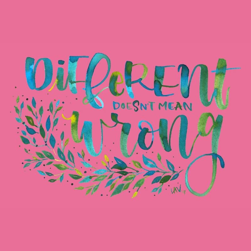 Different, not wrong