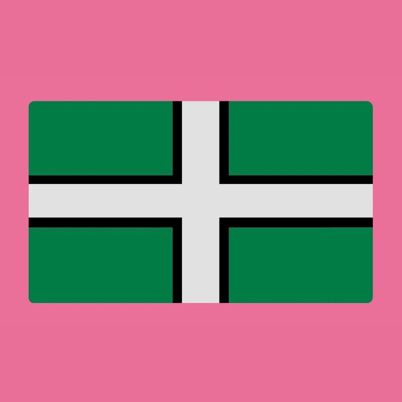Saint Petroc's Flag - Flag of Devon