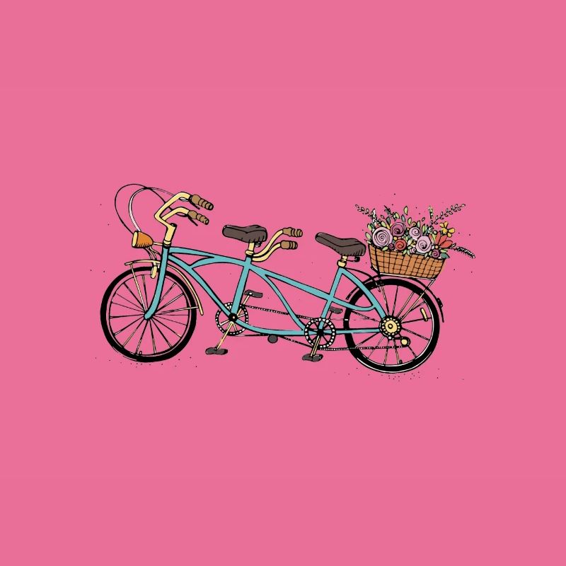 Tandem de fleurs