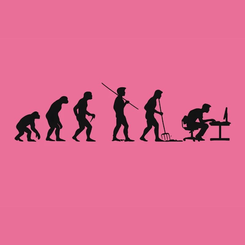 Programmierer Computerfreak Evolution