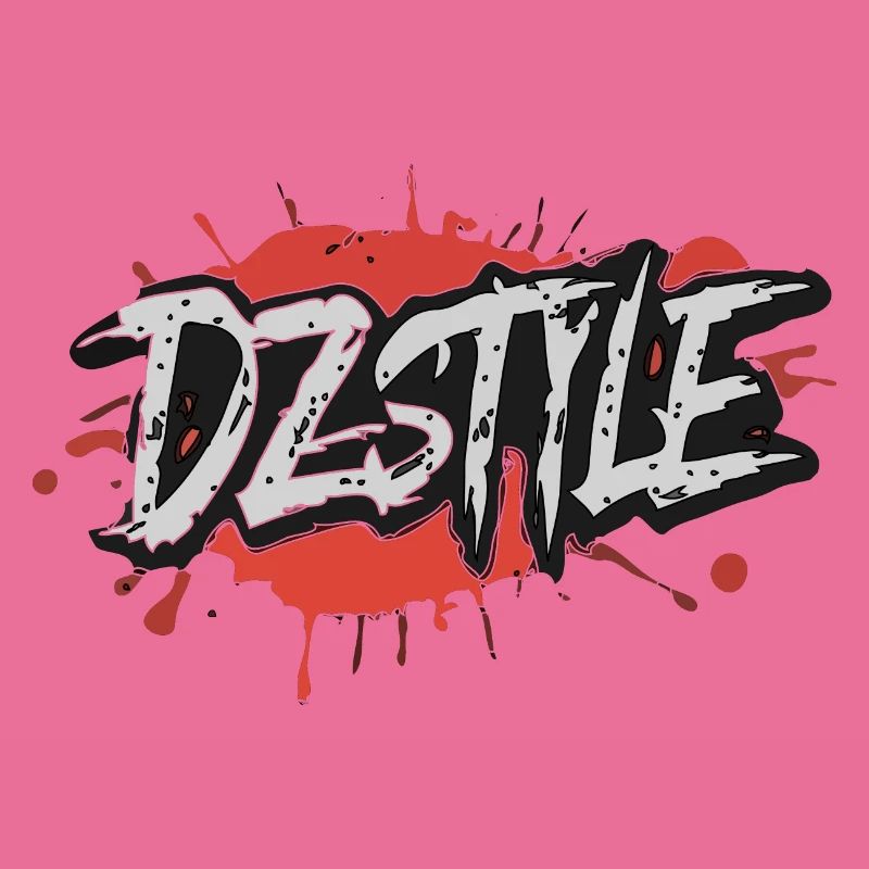DZ Style Urbain - Graffiti Éclaboussure