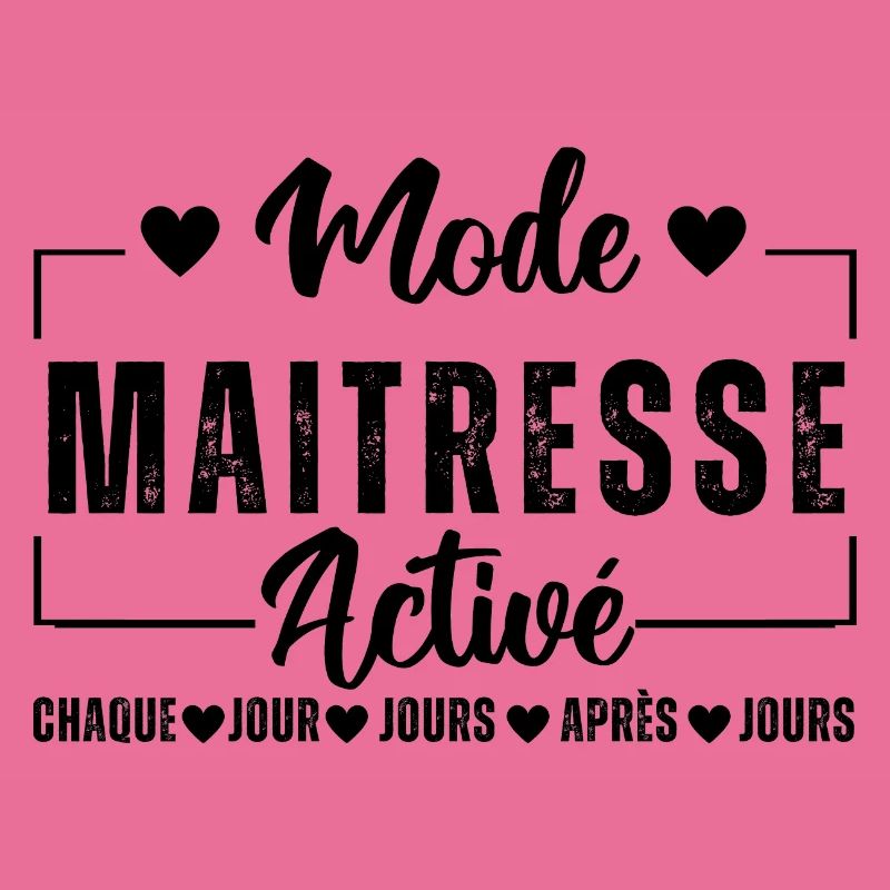 Mode maitresse activé cadeau maîtresse d' école