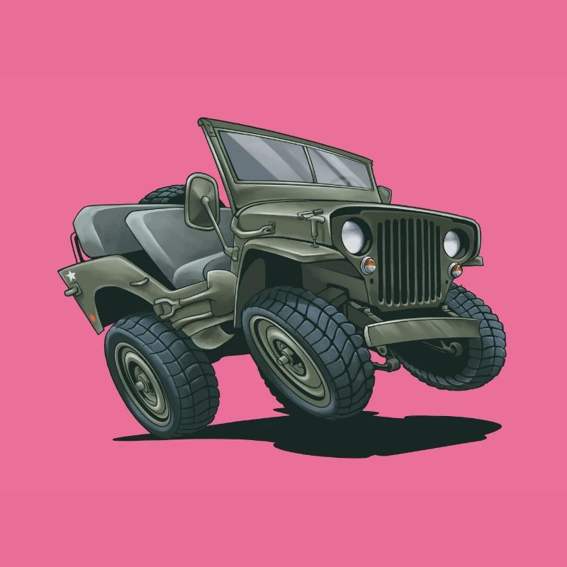 Willys MB Offroader 4x4 Millityr Oldtimer Us Army