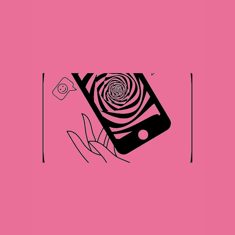 Doomscroll Brainrot Smartphone Tarot