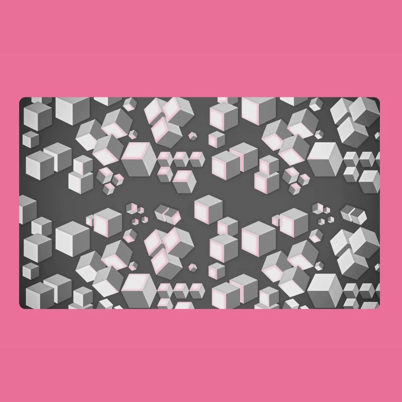 Deco pattern grey-white