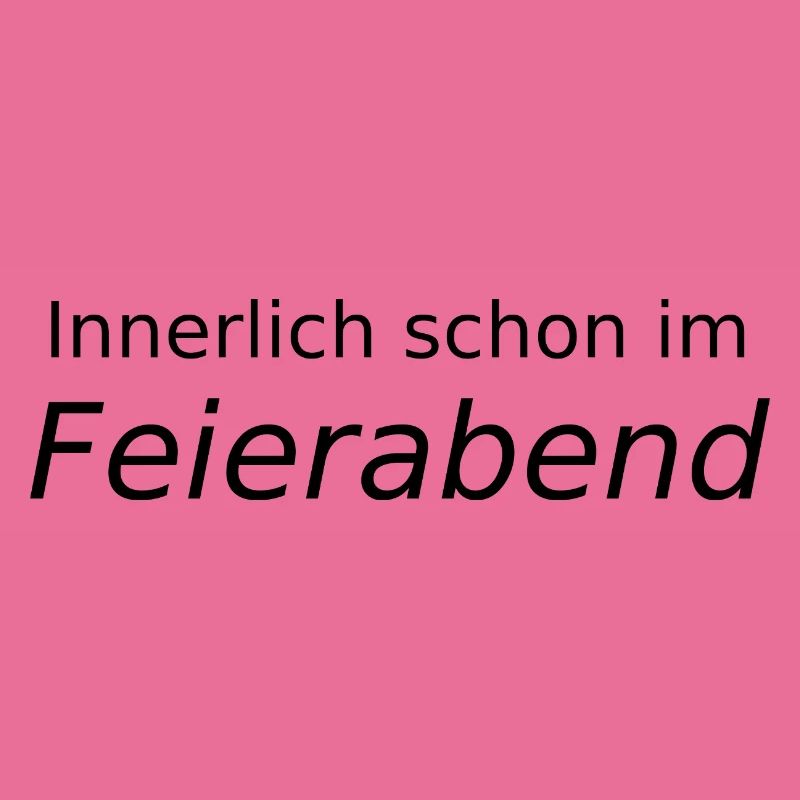 Innerlich schon im Feierabend
