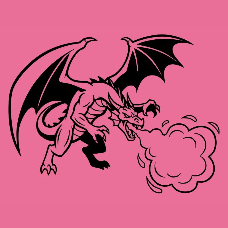 Drache_Drachen_Feuer_Gaming_Vektor