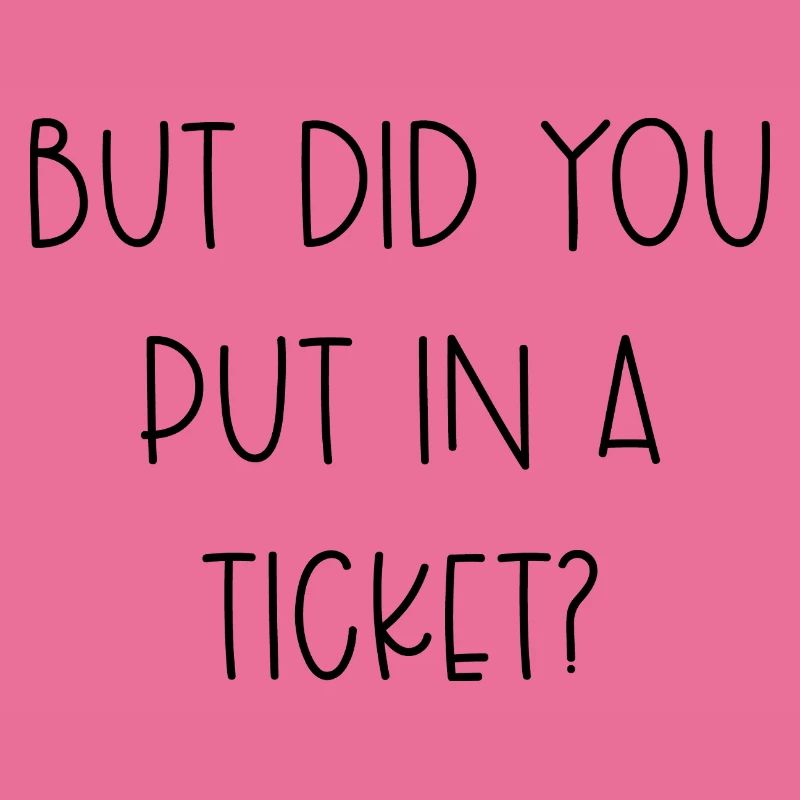 Funny IT Support Tech Help Desk Ticket Gift