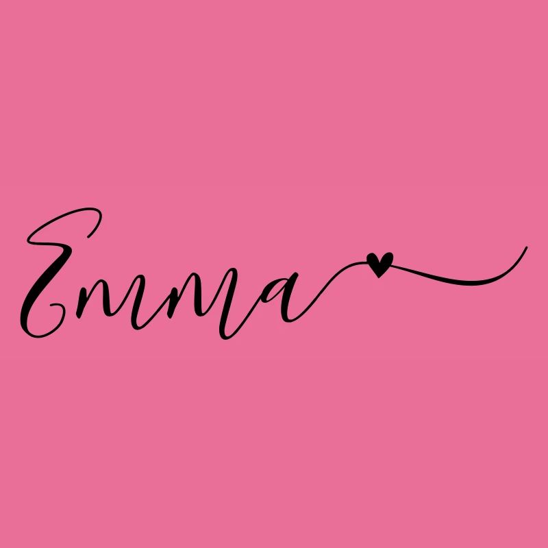 Emma Name First Name Decorative