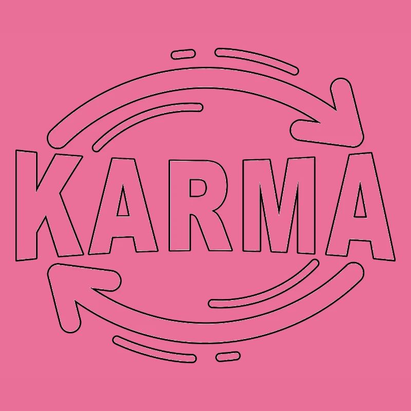 Karma - Minimalist Statement Design