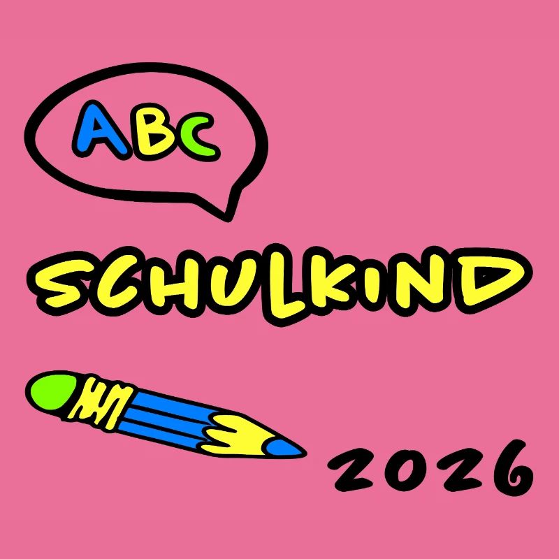 ABC Schulkind 2026 Einschulung