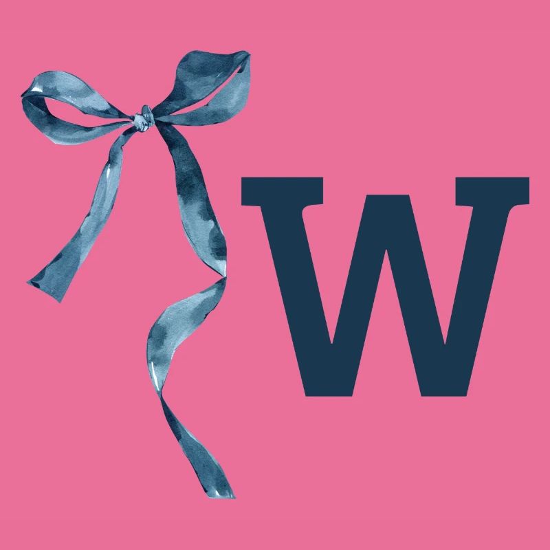 Monogram w Gift Idea