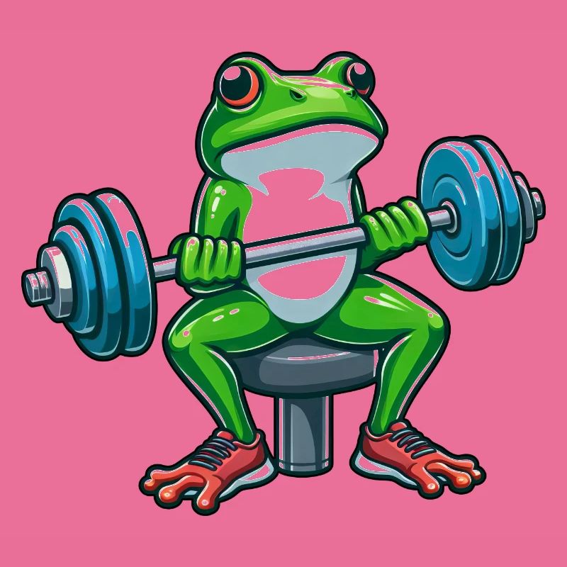 Strong Frog Workout Dumbbell Workout