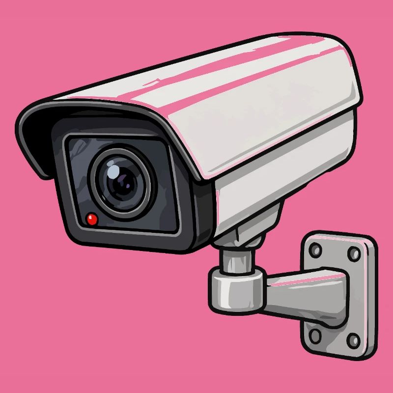 Illustration de caméra de sécurité