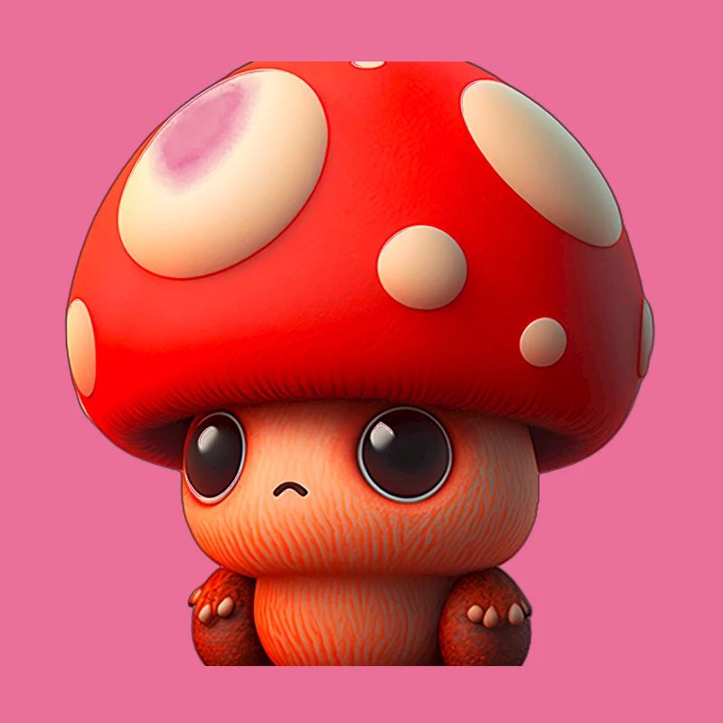 Cute Toadstool Monster Enfants