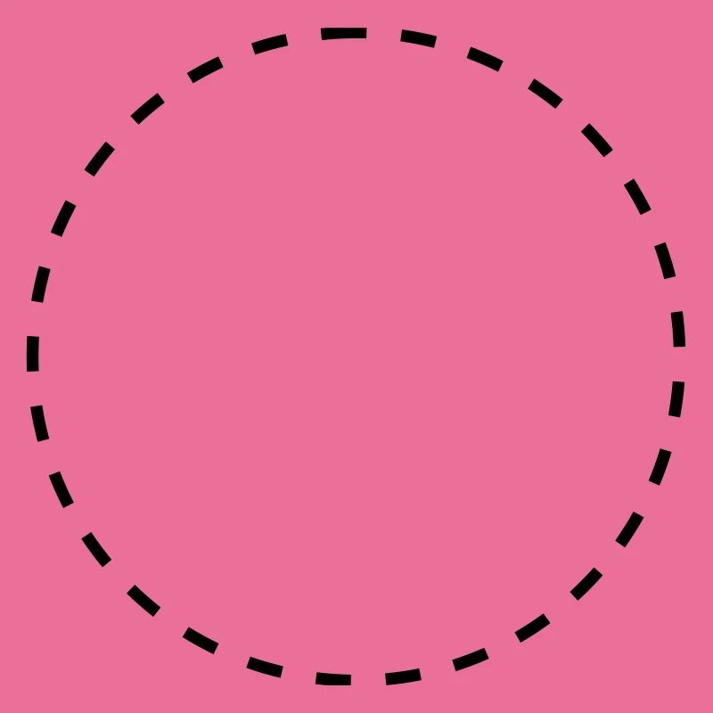 Dashed circle