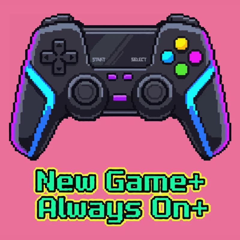 Neon Pixel Controller Neues Spiel Plus