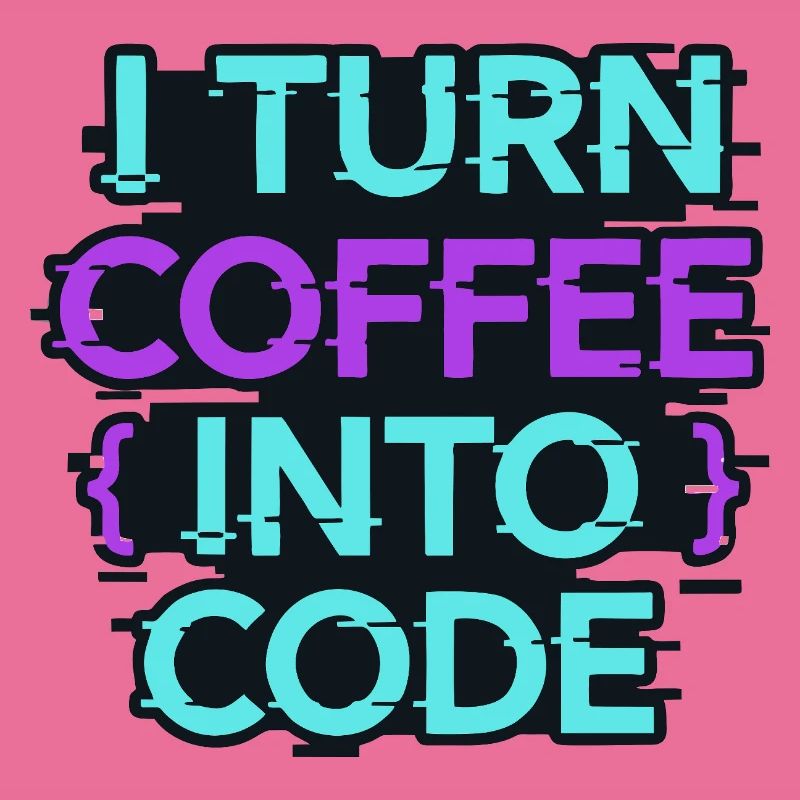 Je transforme le café en code