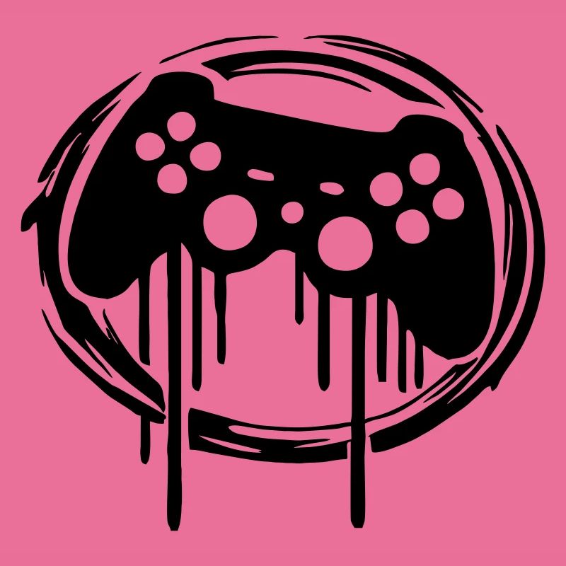 Gaming Controller Circle Pattern