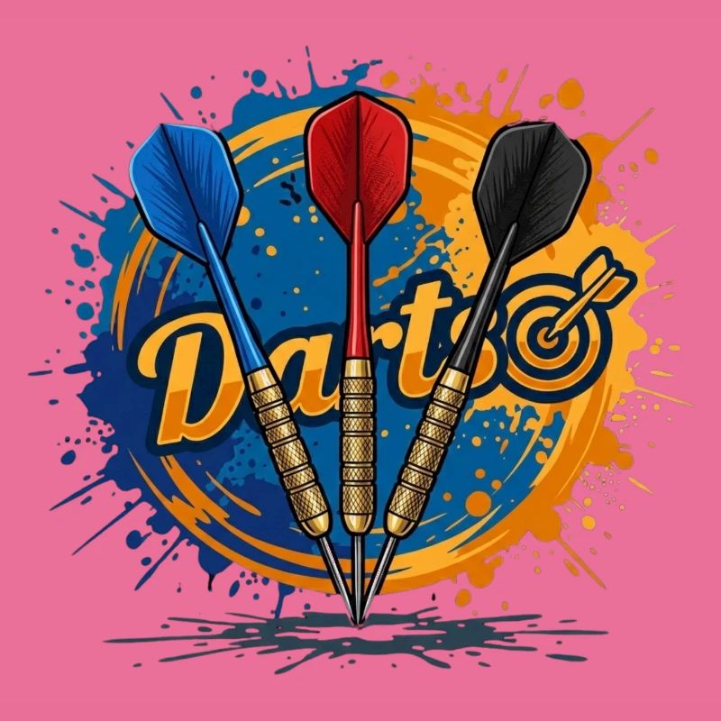 Dartsplash Farbexplosion