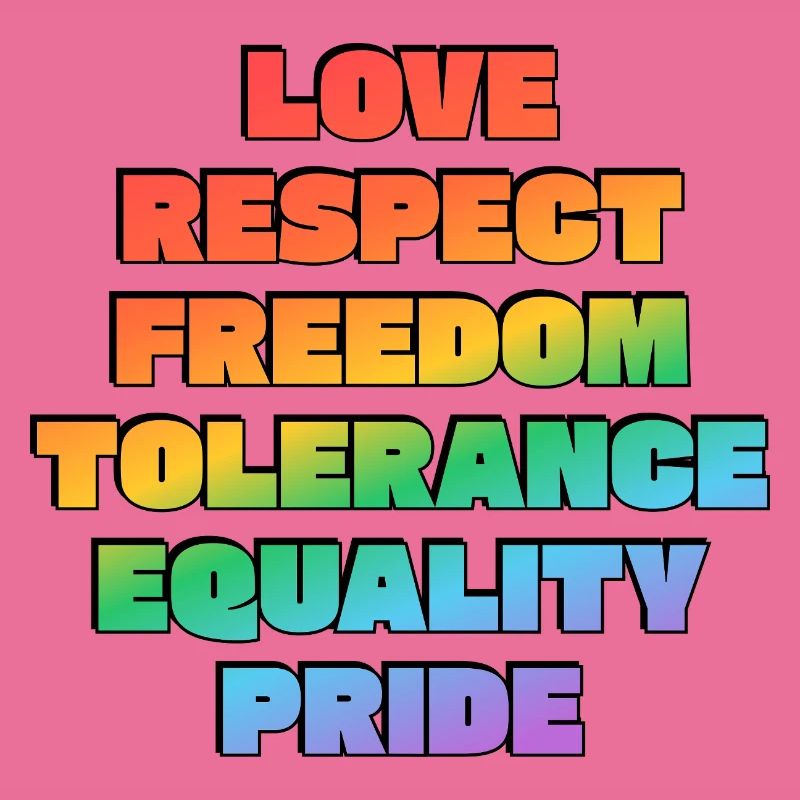 Rainbow Pride Values
