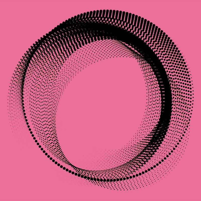 abstract circular shape