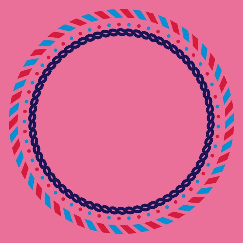 A round frame