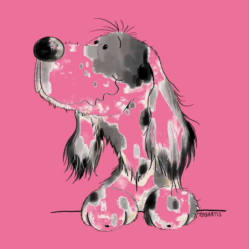 Englischer Setter I Hunde Comic Geschenk