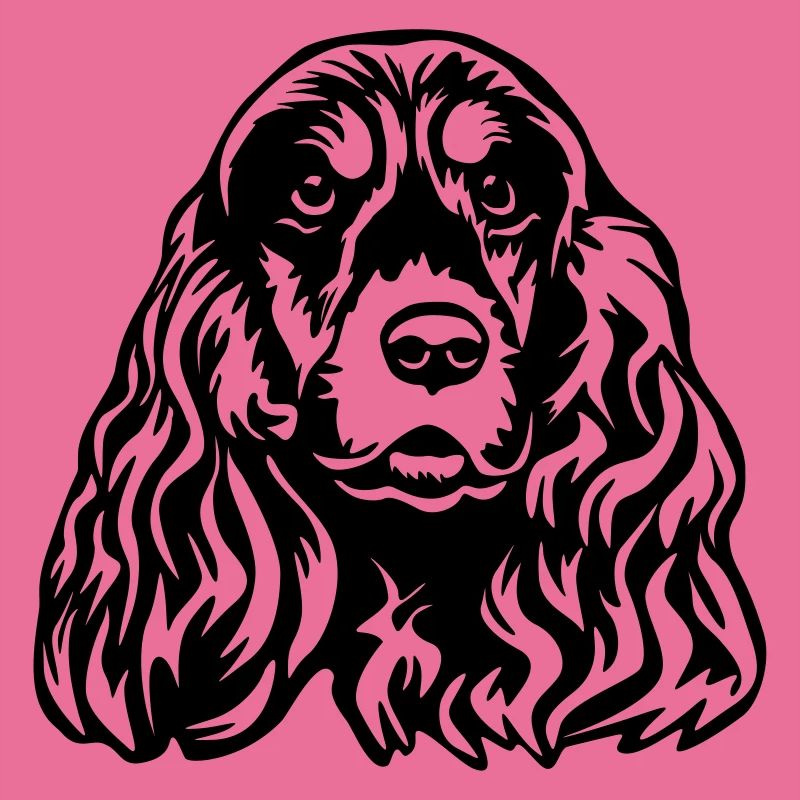 Cocker Spaniel Kopf