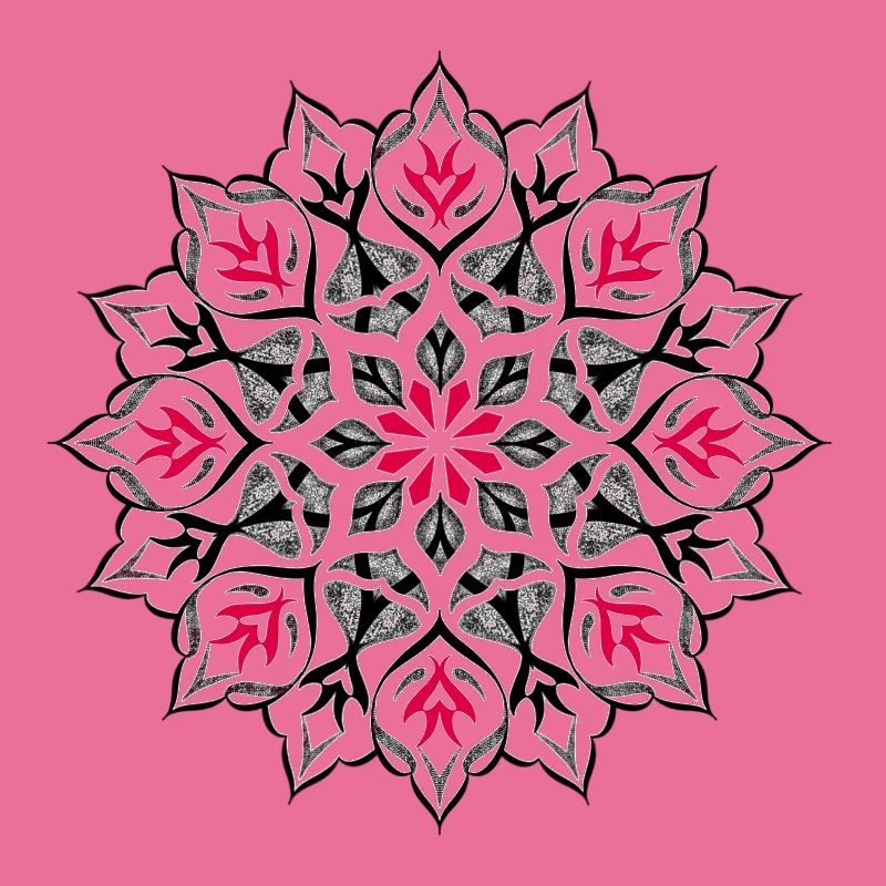 Dotwork Mandala-Design