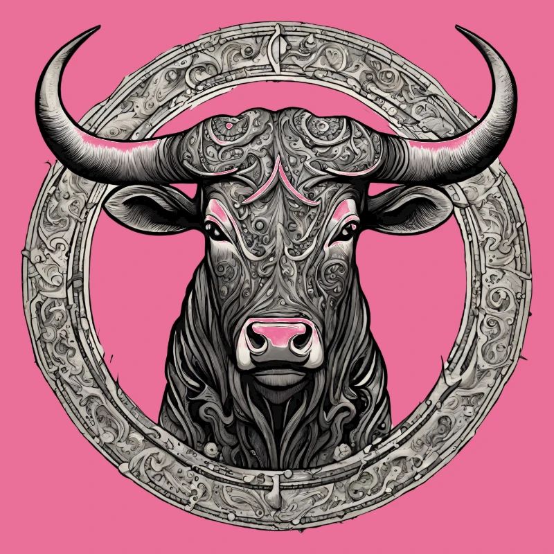 Taurus Widder Bulle Kuh ochse Designe