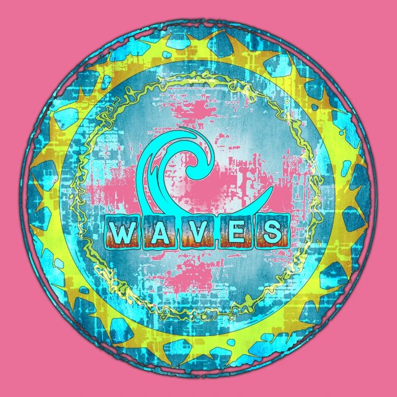 Abstract Waves Pattern