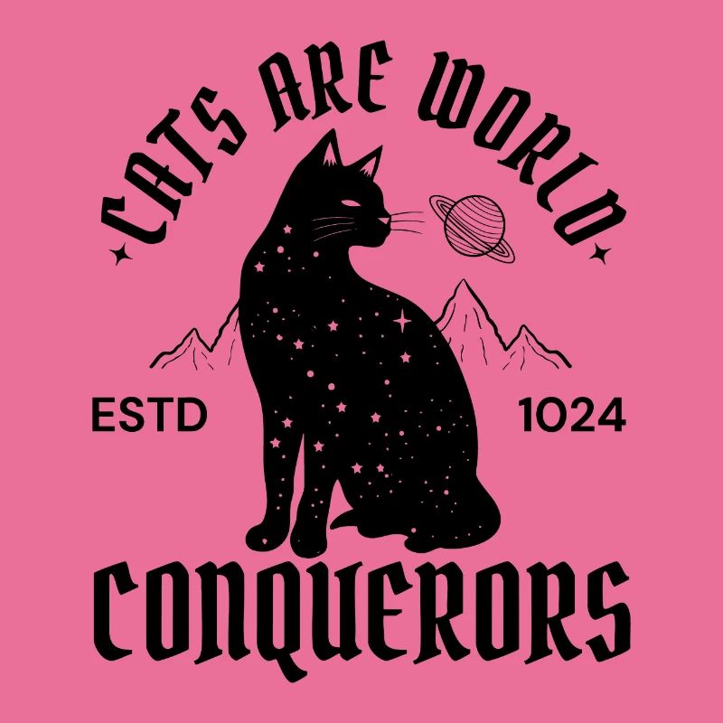 Black Cat Conqueror - Mystical Cat Theme