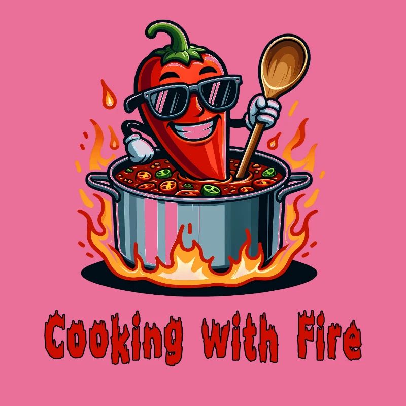 Cuisiner avec le feu