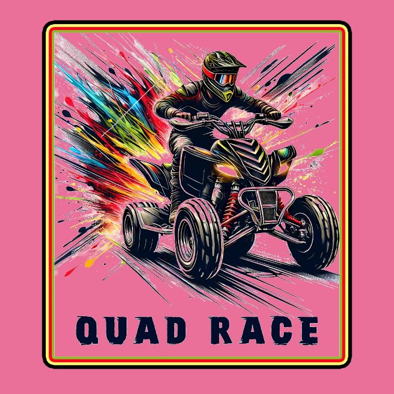 Course de quad – Explosion de vitesse