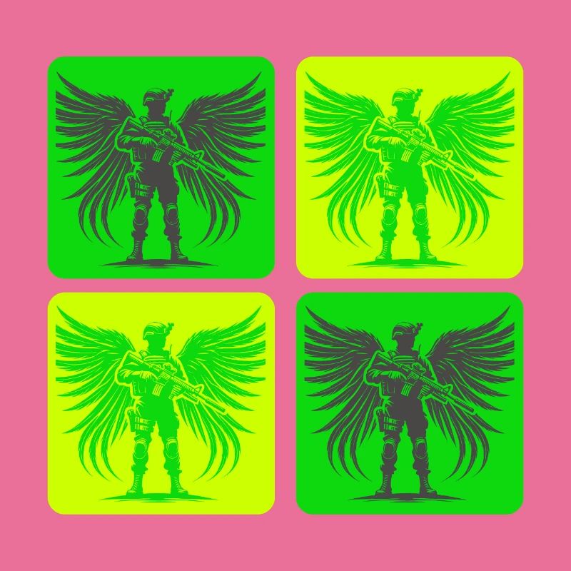 Conception d’ange soldat