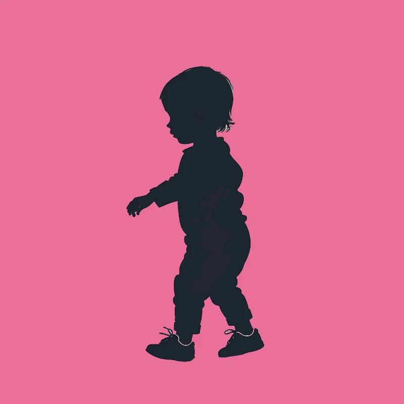 Bébé - Logo Cool Silhouette
