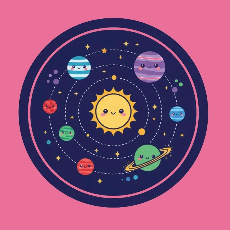 Conception joyeuse du système solaire
