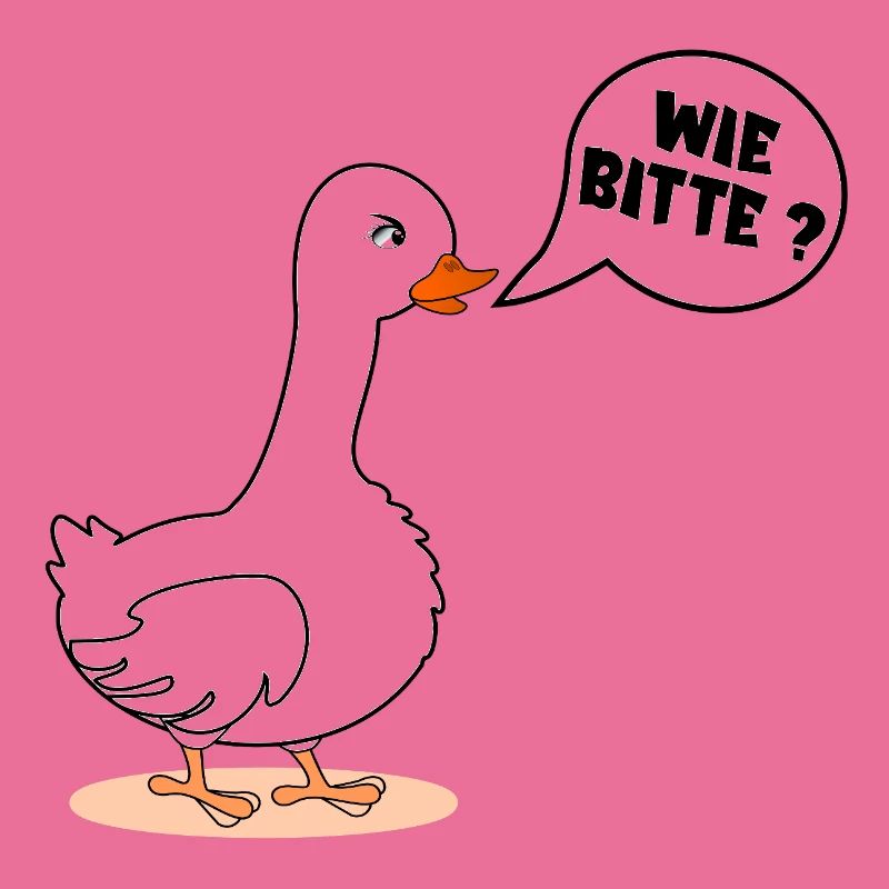 SELBSTBEWUSSTSEIN GANS WIE BITTE