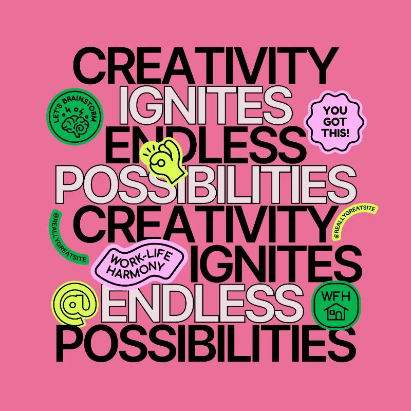 Creativity Ignites Endless Possibilities