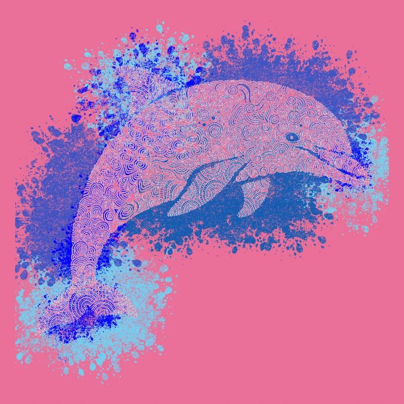 Zentangle Dolphin
