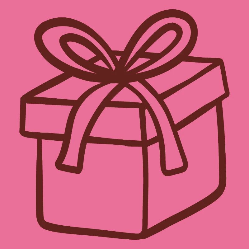 Rustic Hand-Drawn Gift Box