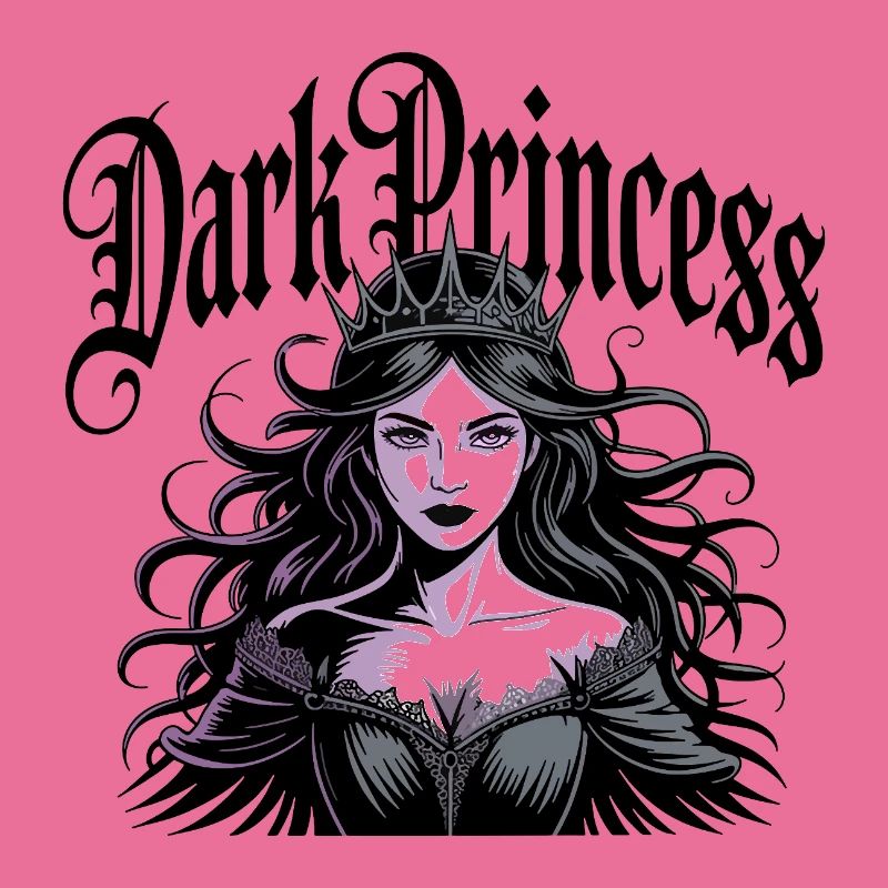 Dunkle Prinzessin Gothic Krone
