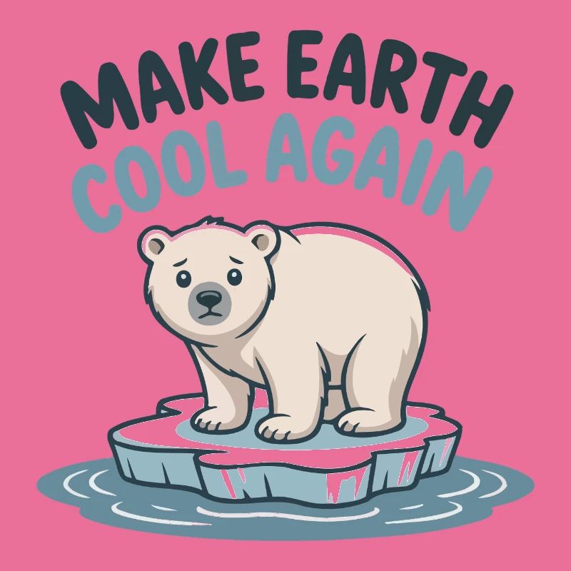 Polar Bear : Make Earth Cool Again
