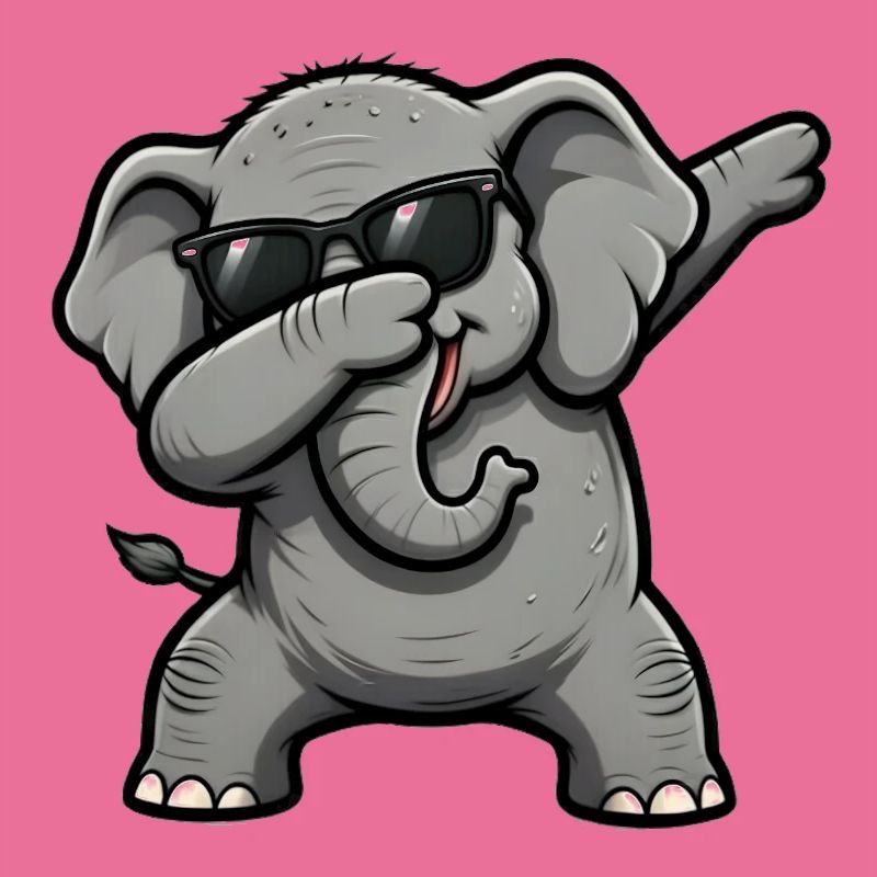 Éléphant de dab