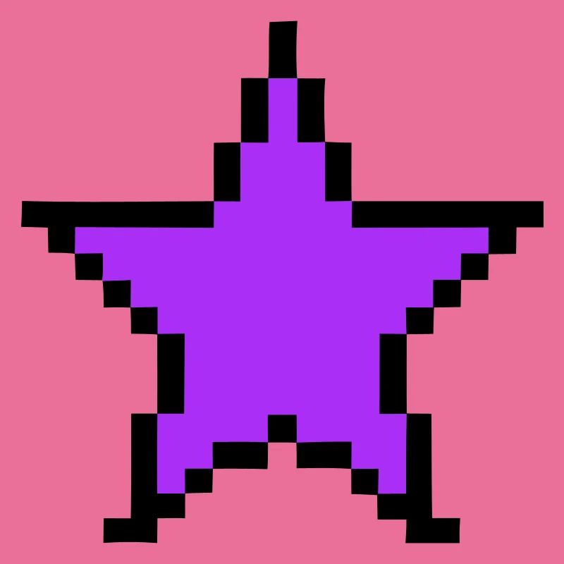 Pixel Star 8-Bit Power Up